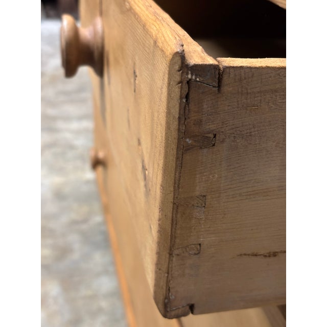 19th Century Antique English Pine Night Stands For Sale - Image 5 of 9