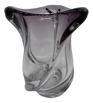 Val Saint Lambert Crystal Vase