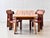 Brown Sapporo Dining Table and Chairs in Walnut by Mario Marenco for Mobilgirgi, Italy, 1970s, Set of 5 For Sale - Image 8 of 16