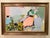 Large Scale Framed Original Abstract Oil Painting Titled "New Chapter" on Repurposed Linen Canvas by Kendra Dennis For Sale In Little Rock - Image 6 of 18