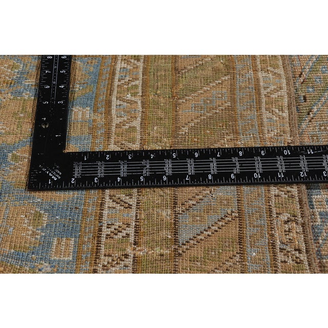 Textile Antique Turkish Oushak Rug, 04'04 X 05'02 For Sale - Image 7 of 10