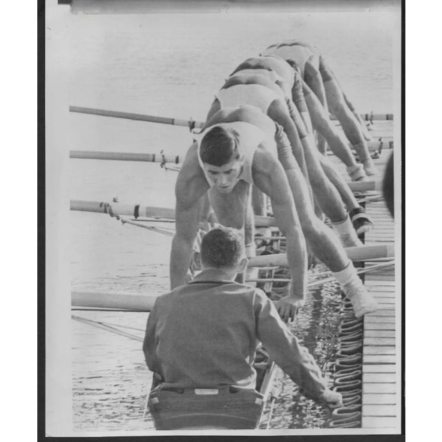 Figurative 1967 Rowing Black and White Photograph For Sale - Image 3 of 3