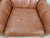 Vintage Italian Brown Leather Club Chairs, 1970s, Set of 2 For Sale - Image 10 of 17