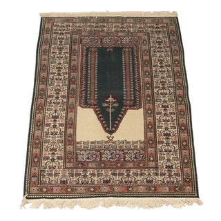Vintage Turkish Ghiordes Rug For Sale