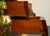 Vintage French Provincial Louis XV Burled Walnut & Kingwood Bureau Plat / Executive Desk W. Tooled Leather Top & Gilt Figural Mounts For Sale - Image 11 of 11
