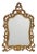 Belgian Louis XV Style Baroque Gilt Mirror with Knitter-Duro Brevete Label, 1950s For Sale