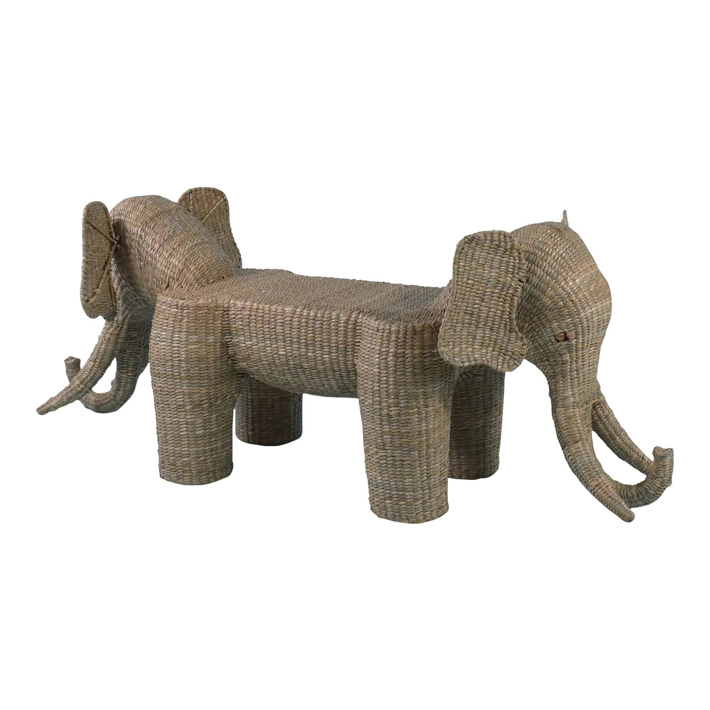 Elephant Bench by Mario Lopez Torres | Chairish