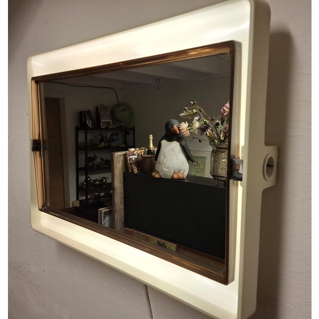 Vintage Allibert Mirror, 1970s For Sale - Image 10 of 15