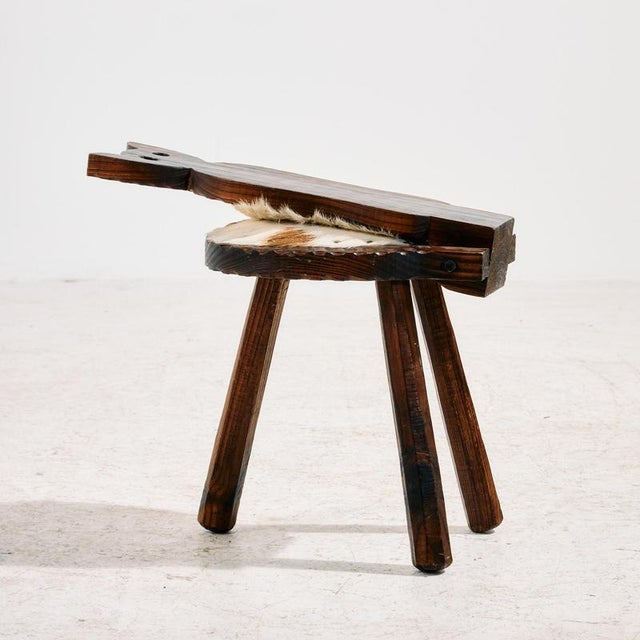Vintage Hand-Crafted Side Chair, 1970s For Sale - Image 9 of 17