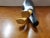 1980s Vintage Hand Carved Wooden Penguin (#1) For Sale - Image 5 of 5