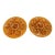 Mid 20th Century Longchamp French Majolica OysterPlates - Pair For Sale