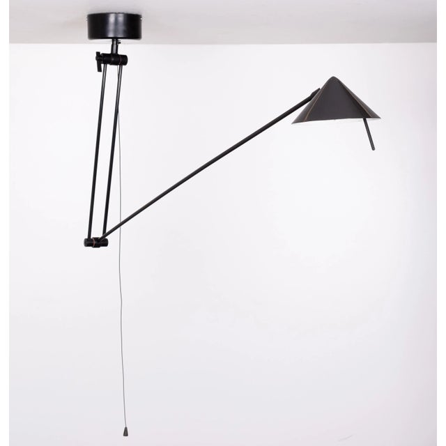 Postmodern Hala Zeist Halogen Ceiling Lamp, Holland, 1980s For Sale - Image 3 of 9