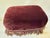 Mid 20th Century Artisan Handmade Velvet Footstool by Ingrid McKinley For Sale - Image 11 of 11