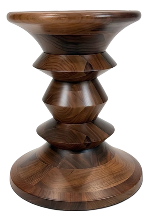Herman Miller Eames Time Life Walnut Stool Model C - 1960 Design