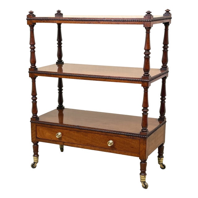 Regency Mahogany Étagère Whatnot, 1820 For Sale