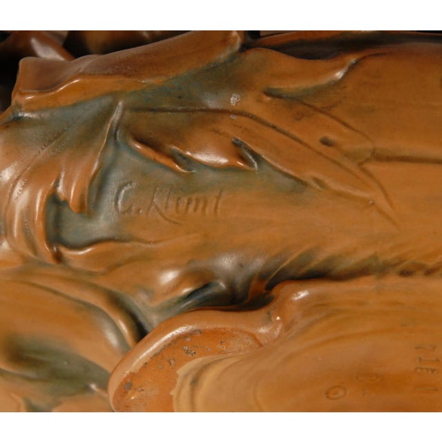 Art Nouveau Pottery Vase by George Klimt for Bernard Bloch For Sale - Image 5 of 18