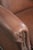 English Cowhide Wing Armchair For Sale - Image 9 of 12