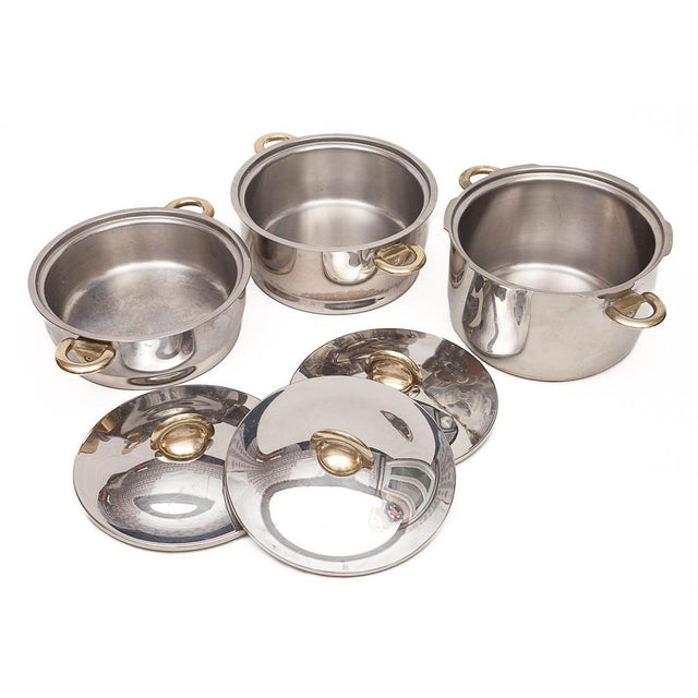 Cooking Set with Pressure Cooker from Kuhn Rikon, 1990s, Set of 8 For Sale - Image 4 of 10