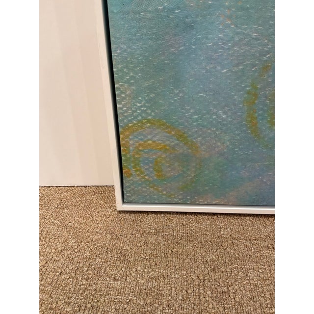 Modern Soicher Marin Red Blooms Canvas For Sale - Image 3 of 5