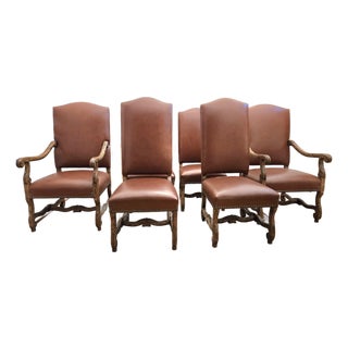 Six (6) - Vintage Guy Chaddock & Co. Dining Chairs For Sale