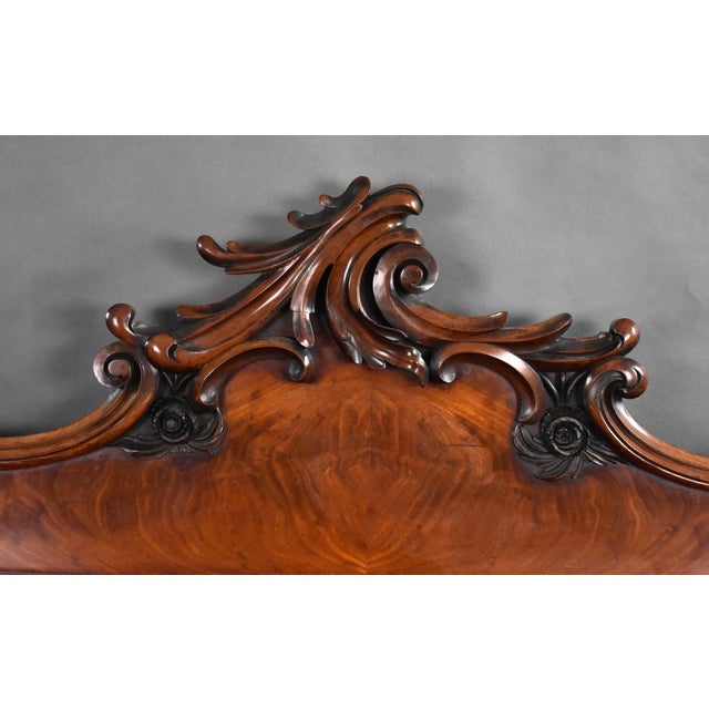 Victorian Flame Mahogany Sideboard, 1860 For Sale - Image 10 of 12