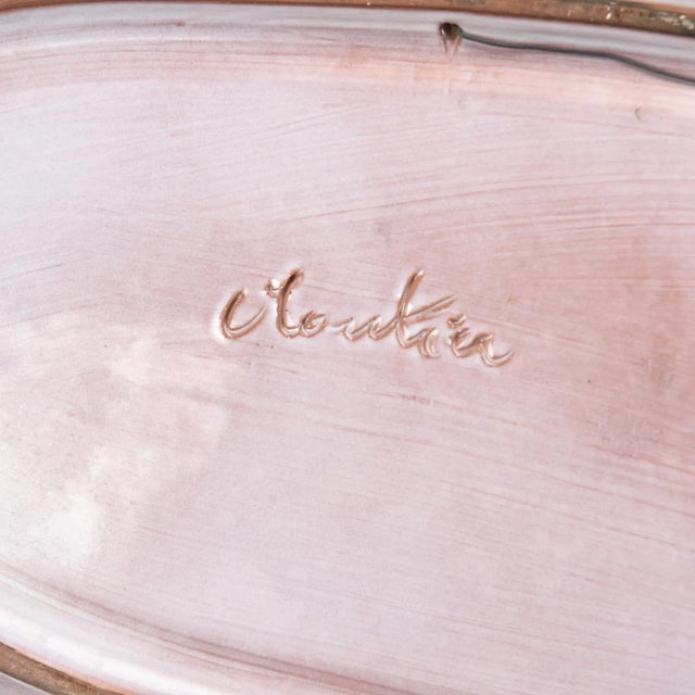 Large Dish by Robert and Jean Cloutier, 1960s For Sale - Image 9 of 11