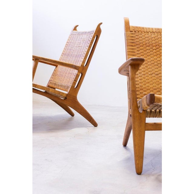 CH-27 Chairs by Hans J. Wegner for Carl Hansen & Søn, 1950s, Set of 2 For Sale - Image 16 of 18