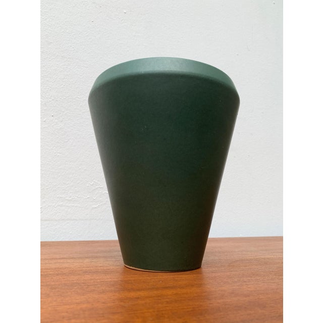 Vintage Minimalist Ceramic Vase from SF Design For Sale - Image 13 of 18
