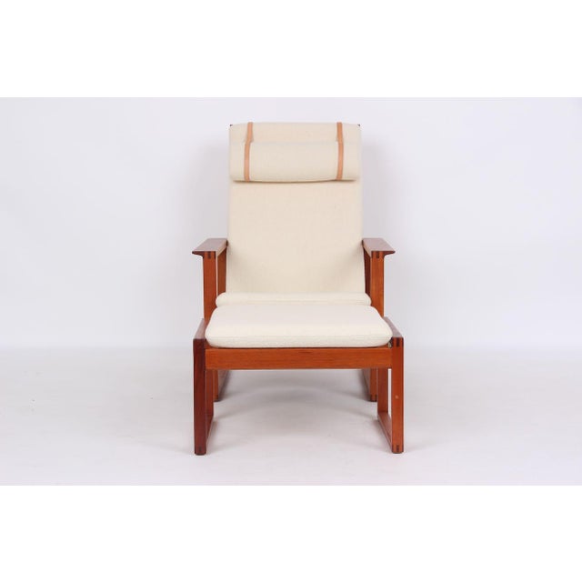 Vintage Model 2254 and 2248 Mahogany Seating by Børge Mogensen for Fredericia, 1960s, Set of 2 For Sale - Image 13 of 13