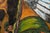 Animal Skin Mid-Century Oil on Tanned Hide Portrait Painting of a Native American Chief For Sale - Image 7 of 12