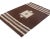 Brown Vintage Turkish Blanket Kilim Rug For Sale - Image 4 of 6