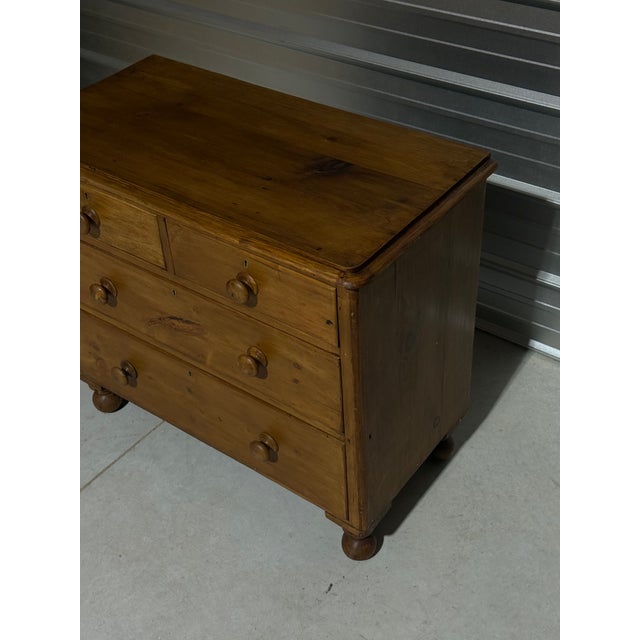 Antique Pine Two Over Two Drawers - Chest of Drawers From England For Sale - Image 12 of 18