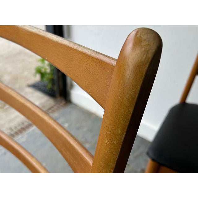 Mid-Century Dining Chairs from Schreiber Furniture, 1960s, Set of 4 For Sale - Image 10 of 11