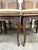 Vintage French Country Louis XV Style Cane Back Cane Seat Dining Chairs For Sale In Kansas City - Image 6 of 11