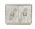 New special order item. Not vintage. The Worlds Away Winslow mirror cabinet delivers sleek modern style. Features a gold...