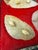 Gemstone Vintage Boxed Set of Carved Jade Insect Leaves For Sale - Image 7 of 8