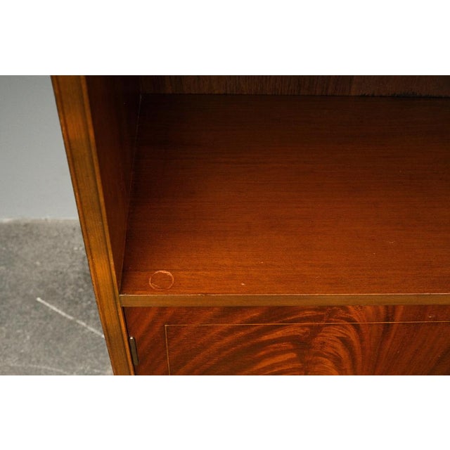 Mid-Century Brown Mahogany Bookcase For Sale - Image 18 of 18