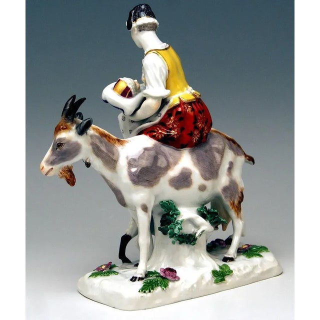 Rococo Model 155 Figurine by Johann Eberlein for Meissen For Sale - Image 3 of 8