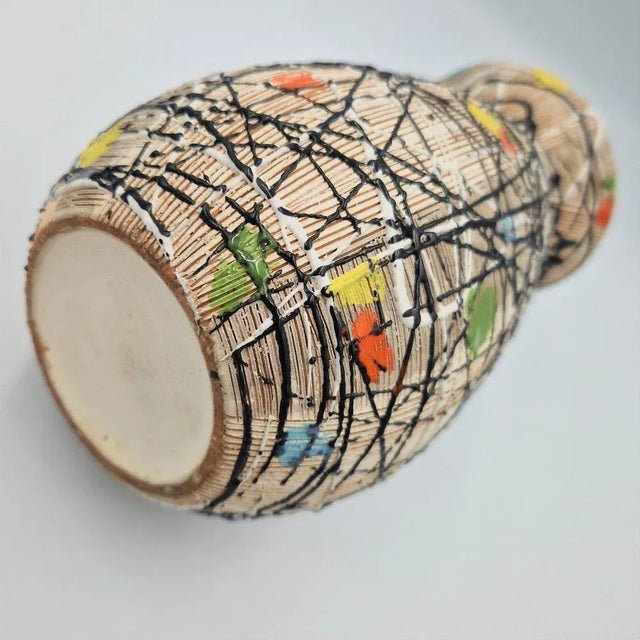 Mid-Century Modern Mid-Century Italian Vase from Fratelli Fanciullacci, 1950s For Sale - Image 3 of 7