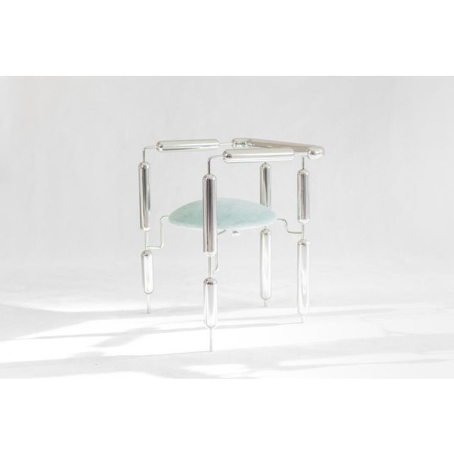 Black Poodle Armchair by Metis Design Studio For Sale - Image 14 of 18