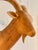 Carved Wood Antelope Head Wall Mount For Sale - Image 4 of 7