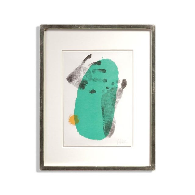 Joan Miró (1893–1983) Original lithograph from "derrière le miroir" 1956 No. 87/88/89, page 16, signed lower right Joan...