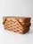 Farmhouse Vintage Splint Wood Picnic Basket For Sale - Image 3 of 16