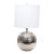 Polished Nickel Lamp by Sarreid Ltd, 1970 For Sale