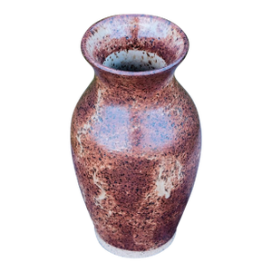 Tall Speckled Vase