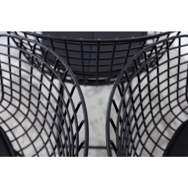 The extensive Bertoia collection, which metal artist Harry Bertoia designed for the American furniture manufacturer Knoll...