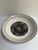Royal Doulton Pasta Bowl in the Provence Noir Pattern Featuring a Black Floral Center and Striped Border For Sale - Image 11 of 11