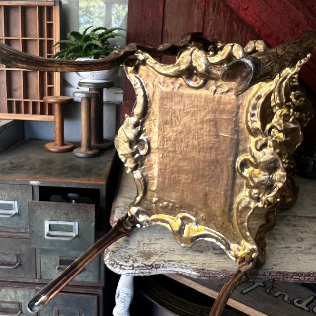 Late 19th Century Ornate Brass 3-Tiered Plant Stand or Accent Table With Intricate Engraved Details For Sale - Image 14 of 17
