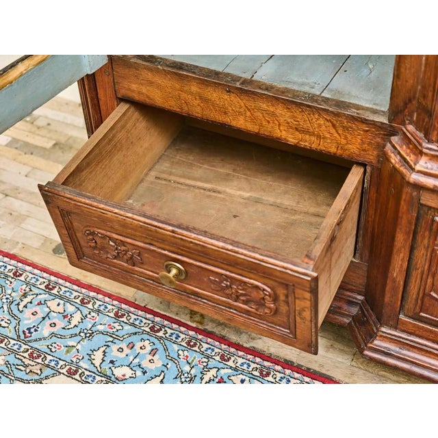 19th Century Carved Liège Oak Bookcase For Sale - Image 12 of 12