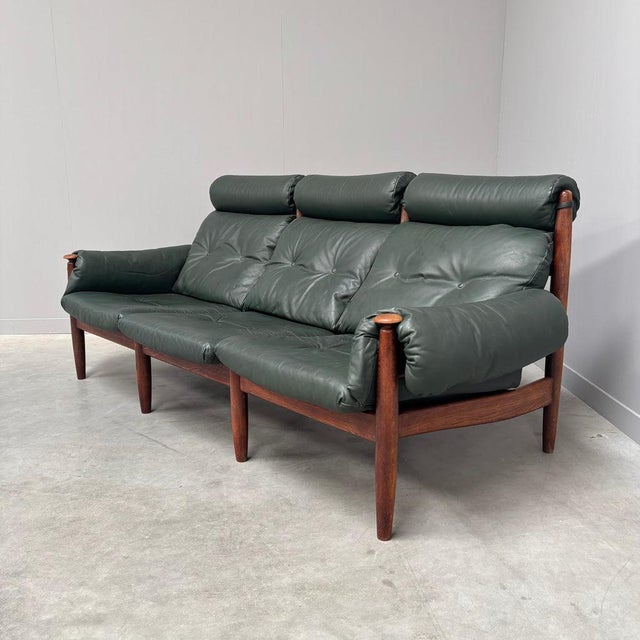 Lounge Sofa by Eric Merthen for Ire Möbel AB, 1960s For Sale - Image 4 of 14